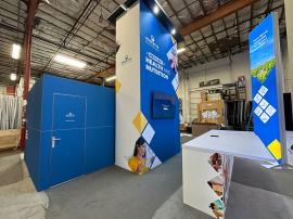 RENTAL: Modified RE-9138 Island Design with 16 ft. High Gravitee Storage Tower -- View 2