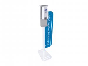 REEC-906 Hand Sanitizer Stand w/ Graphic