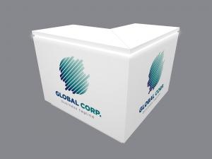 REEP-1517 Custom L-Counter (24" D)